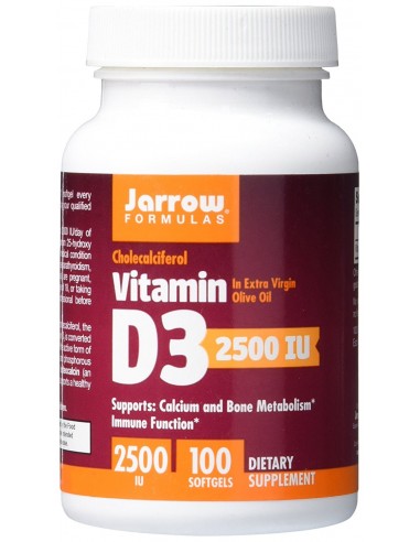 Vitamin D3 (1000 IU 200 softgels) von Jarrow Formulas | Body Nutrition (DE)