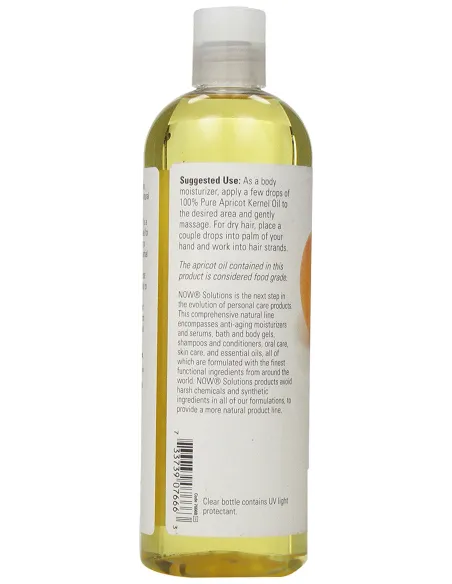 NOW Foods Apricot Oil (473 ml) | Body Nutrition (ES)