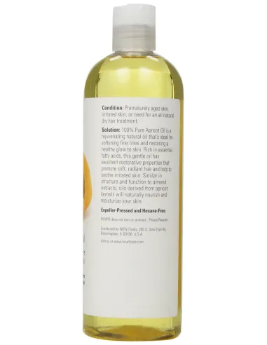 NOW Foods Apricot Oil (473 ml) | Body Nutrition (ES)