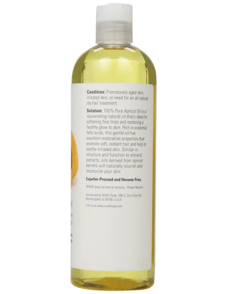 NOW Foods Apricot Oil (473 ml) | Body Nutrition (ES)