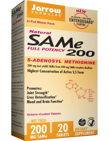 BodyNutrition | SAMe 200 (60 tabs) Jarrow Formulas