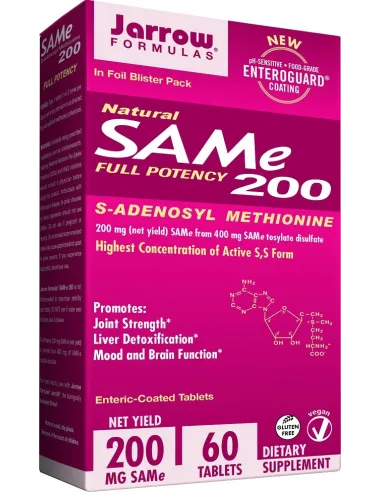 BodyNutrition | SAMe 200 (60 tabs) Jarrow Formulas