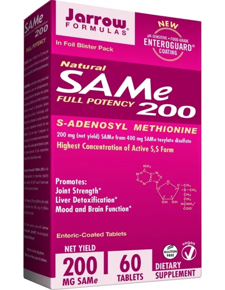 BodyNutrition | SAMe 200 (60 tabs) Jarrow Formulas