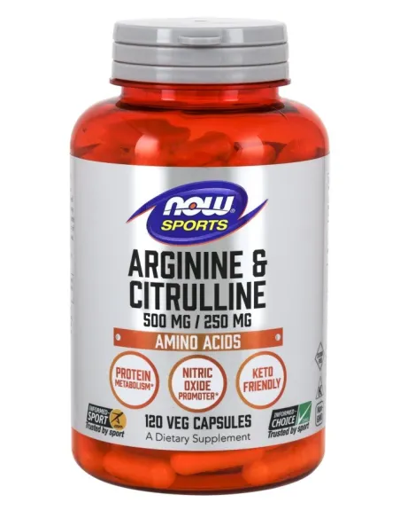Arginine & Citrulline by NOW Foods | Body Nutrition (EN)