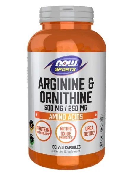 Arginine & Ornithine by NOW Foods | Body Nutrition (EN)