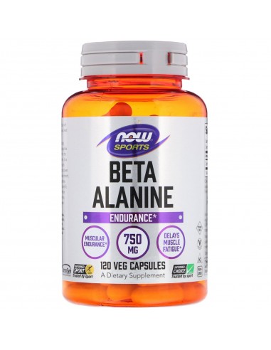 Beta Alanine by NOW Foods - BodyNutrition