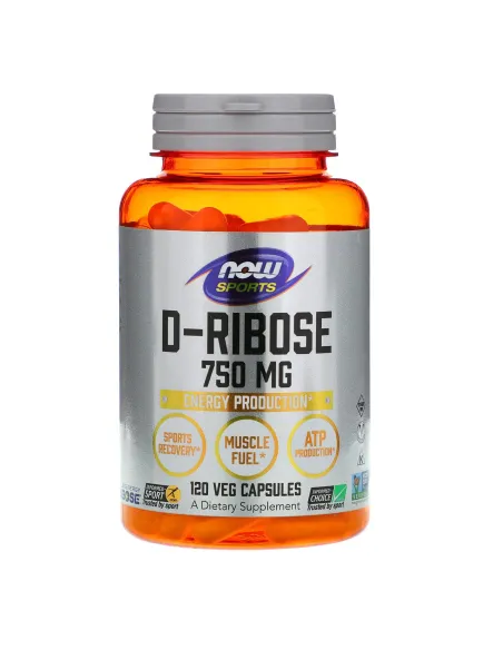 NOW Foods D-Ribose 750mg | Body Nutrition (ES)
