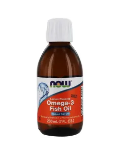 BodyNutrition | Omega-3 Fish Oil Liquid NOW Foods