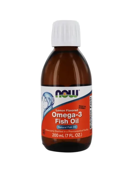 BodyNutrition | Omega-3 Fish Oil Liquid NOW Foods