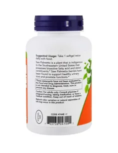 BodyNutrition | Saw Palmetto Extract NOW Foods