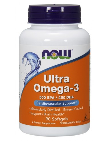 Ultra Omega-3 by NOW Foods - BodyNutrition