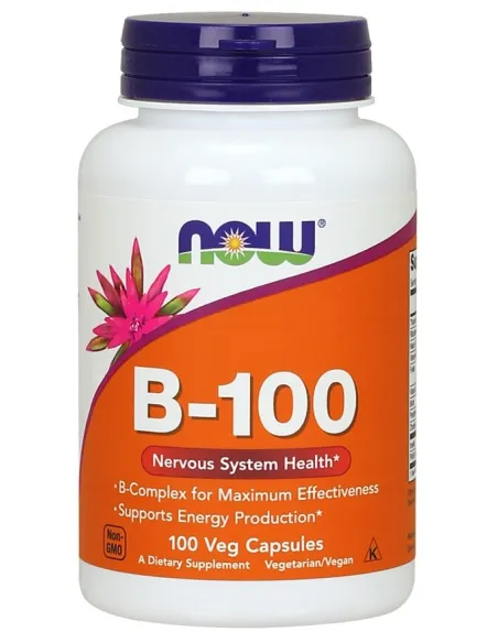 Vitamin B-100 by NOW Foods | Body Nutrition (EN)