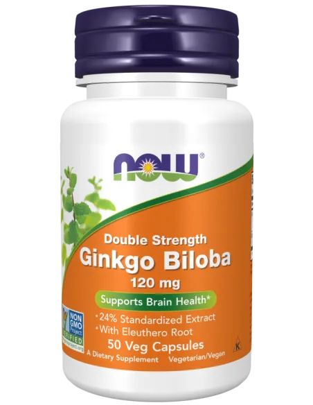 BodyNutrition | Ginkgo Biloba Double Strength NOW Foods