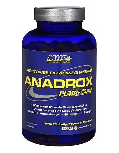 Anadrox Pump & Burn (112 caps) von MHP | Body Nutrition (DE)