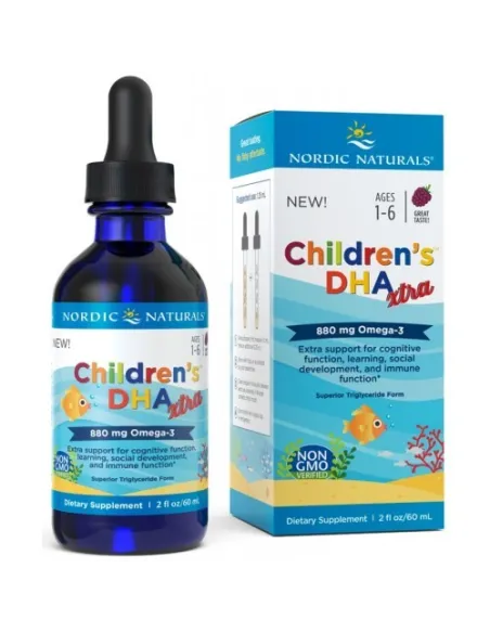 Children's DHA Xtra Liquid de Nordic Naturals | Body Nutrition (FR)