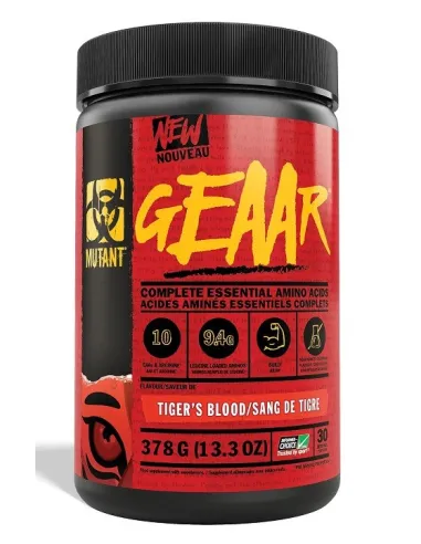 Mutant GEAAR (378g) | Body Nutrition (ES)