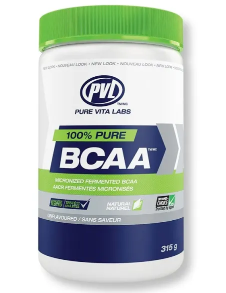 BodyNutrition | 100% Pure BCAA (315g) PVL Pure Vita Labs