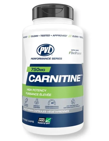 BodyNutrition | Carnitine 750mg (90 vcaps) PVL Pure Vita Labs