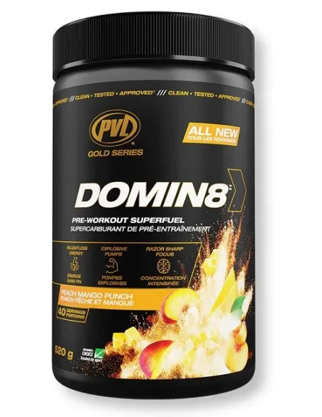 Domin8 (520g) by PVL Pure Vita Labs | Body Nutrition (EN)