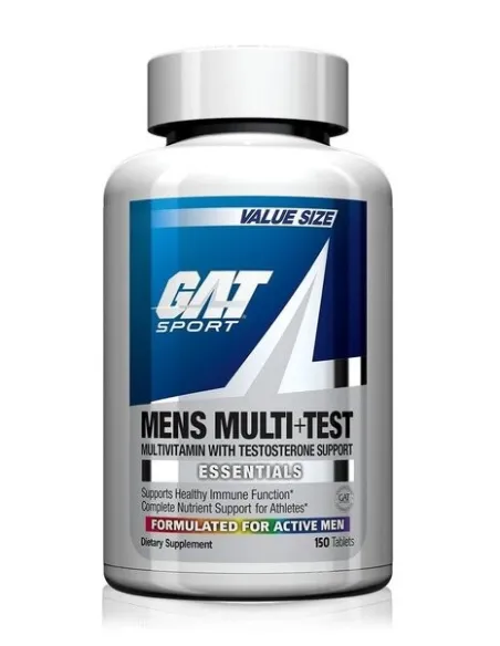 Mens Multi+Test (150 tabs) de GAT Sport | Body Nutrition (FR)