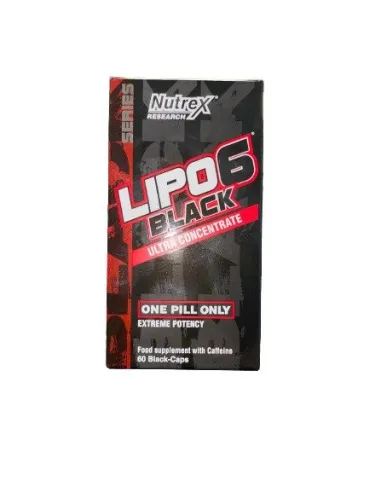 Lipo-6 Black Ultra Concentrate Extreme Potency (60 capsule nere) da Nutrex Research | Body