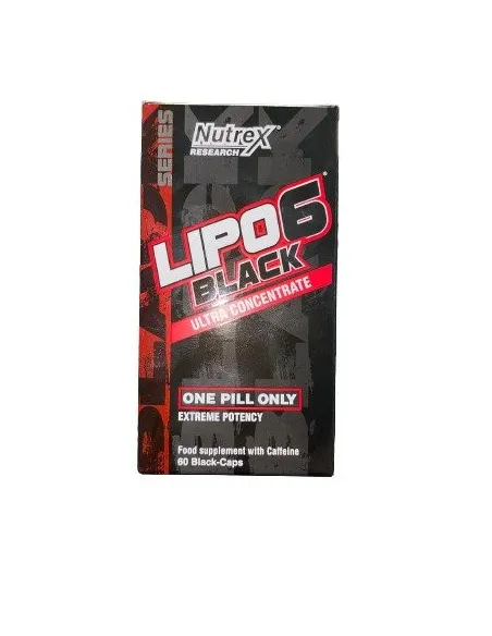 Lipo-6 Black Ultra Concentrate Extreme Potency (60 capsule nere) da Nutrex Research | Body