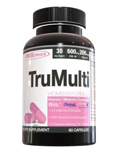 PEScience TruMulti Womens Formula (90 caps) | Body Nutrition (ES)