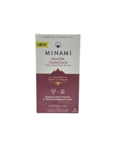BodyNutrition | MorEPA Cholesterol (60 softgels) Minami