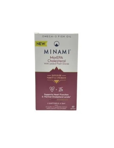 BodyNutrition | MorEPA Cholesterol (60 softgels) Minami