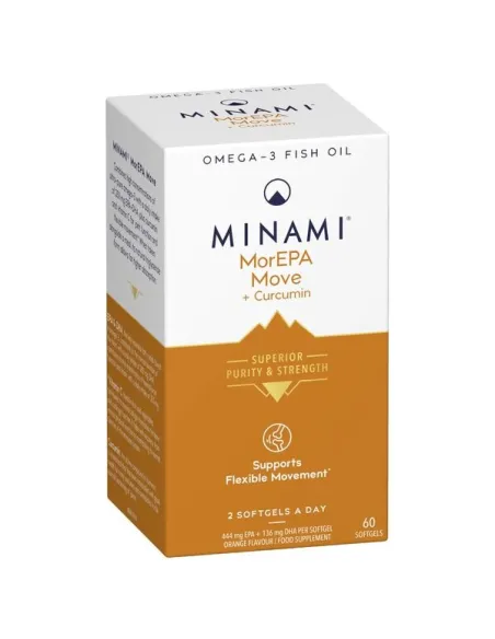 BodyNutrition | MorEPA Move + Curcumin (60 softgels) Minami