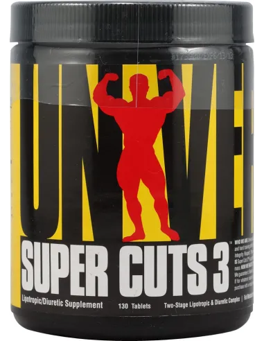 BodyNutrition | Super Cuts 3 (130 tabs) Universal Nutrition