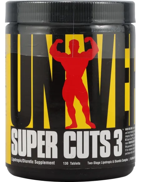 BodyNutrition | Super Cuts 3 (130 tabs) Universal Nutrition