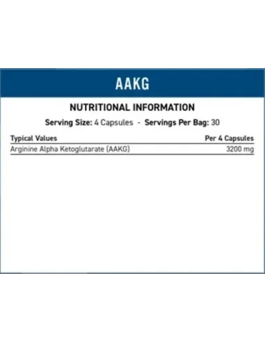 Applied Nutrition AAKG (120 vcaps) | Body Nutrition (ES)