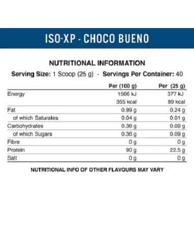 Iso-XP (1 Kg) von Applied Nutrition | Body Nutrition (DE)