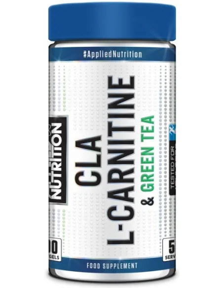 CLA L-Carnitina e tè verde (100 softgel) di Applied Nutrition | Body Nutrition (EN)