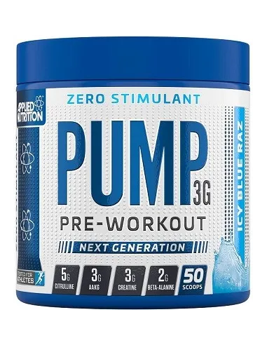 BodyNutrition | Pump 3G Pre-Workout Zero Stimulant (375g) Applied Nutrition