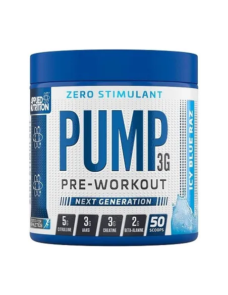 BodyNutrition | Pump 3G Pre-Workout Zero Stimulant (375g) Applied Nutrition