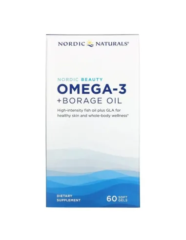 Nordic Beauty Omega-3 Borage Oil (60 softgels) by Nordic Naturals | Body Nutrition (EN)
