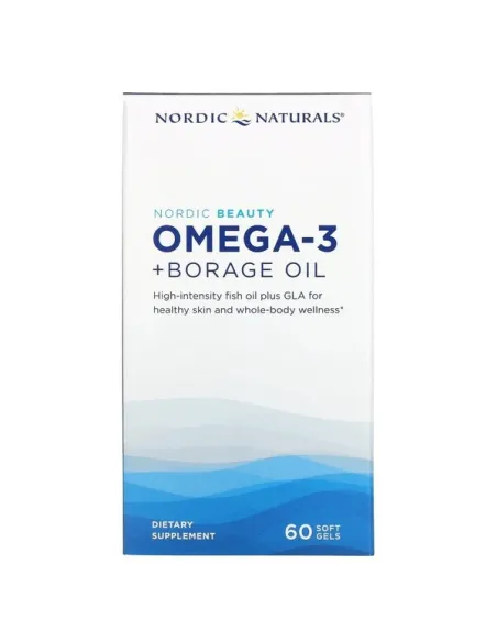Nordic Beauty Omega-3 Borage Oil (60 softgels) by Nordic Naturals | Body Nutrition (EN)