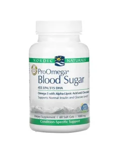 BodyNutrition | ProOmega Blood Sugar (60 softgels) Nordic Naturals
