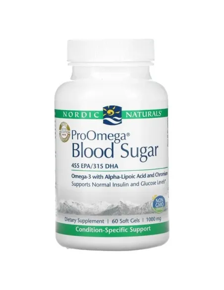 ProOmega Blood Sugar (60 softgels) by Nordic Naturals | Body Nutrition (EN)