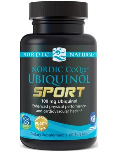 Nordic Naturals Nordic CoQ10 Ubiquinol Sport 100mg (60 softgels) | Body Nutrition (ES)