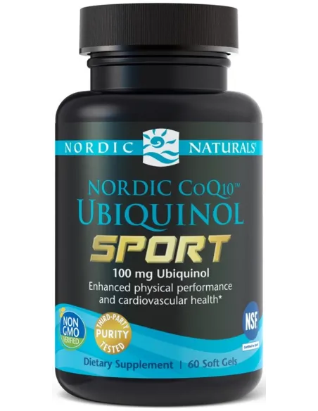 Nordic Naturals Nordic CoQ10 Ubiquinol Sport 100mg (60 softgels) | Body Nutrition (ES)