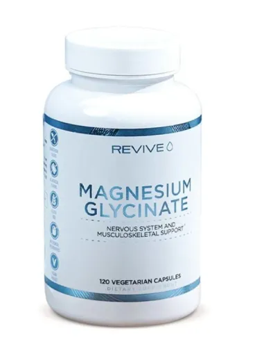 Magnesium Glycinate (120 vcaps) by Revive | Body Nutrition (EN)