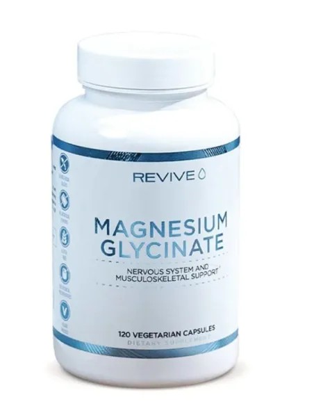 Magnesium Glycinate (120 vcaps) by Revive | Body Nutrition (EN)
