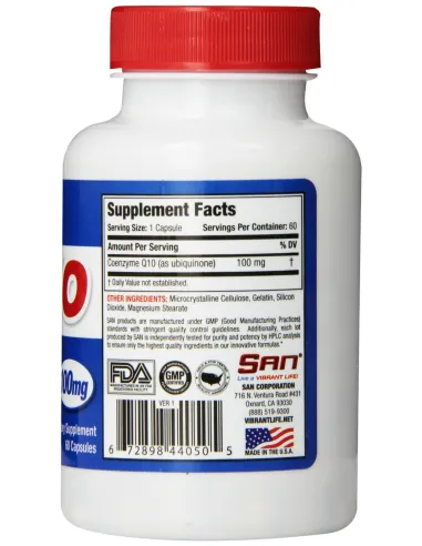 CoQ10 60 caps von San | Body Nutrition (DE)