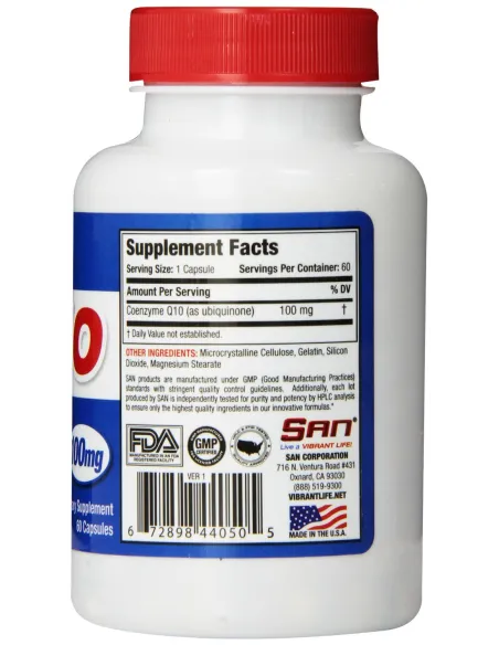 CoQ10 60 caps von San | Body Nutrition (DE)
