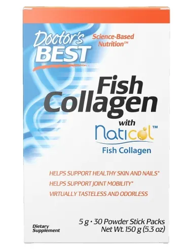 BodyNutrition | Fish Collagen with Naticol Fish Collagen (30 stick) Doctor's Best