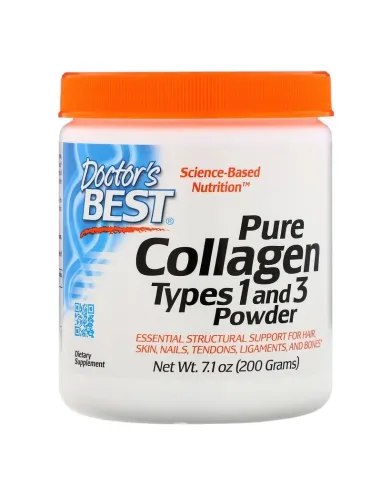 BodyNutrition | Pure Collagen Types 1 and 3 (200g) Doctor's Best