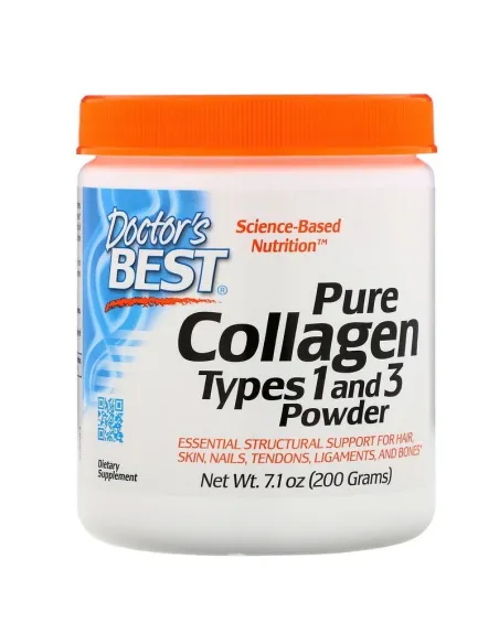 BodyNutrition | Pure Collagen Types 1 and 3 (200g) Doctor's Best